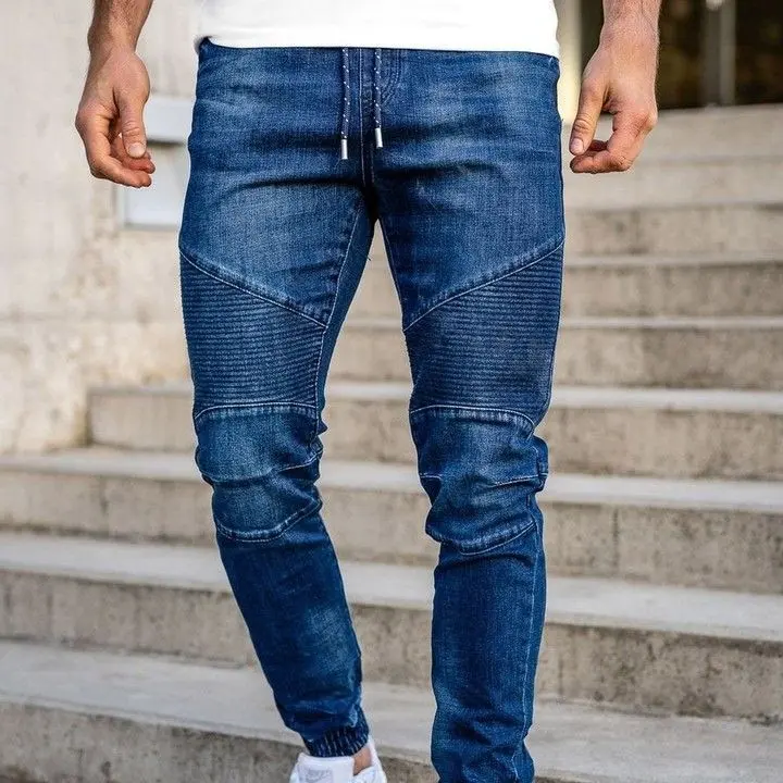 Dopasowane jeansy męskie 