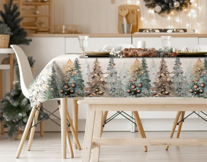 Tekstylia stołowe na Boże Narodzenie – jak łączyć kolory, wzory i faktury