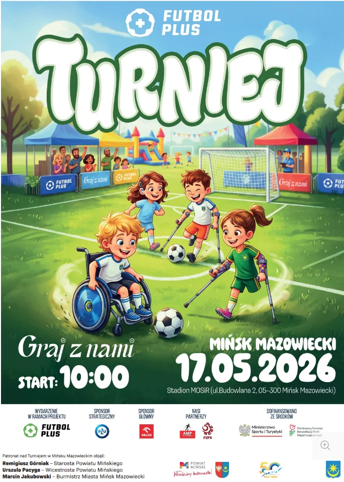 Obraz do artykułu: Turniej Futbol Plus w Mińsku Mazowieckim