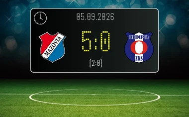 [PIŁKA NOŻNA] Mazovia Mińsk Mazowiecki – Olimpia Zambrów 5:0 w Betclic 3. Lidze Grupa 1 (Grupa I)