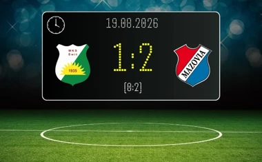 [PIŁKA NOŻNA] Świt Nowy Dwór Mazowiecki – Mazovia Mińsk Mazowiecki 1:2 w Betclic 3. Lidze Grupa 1 (Grupa I)