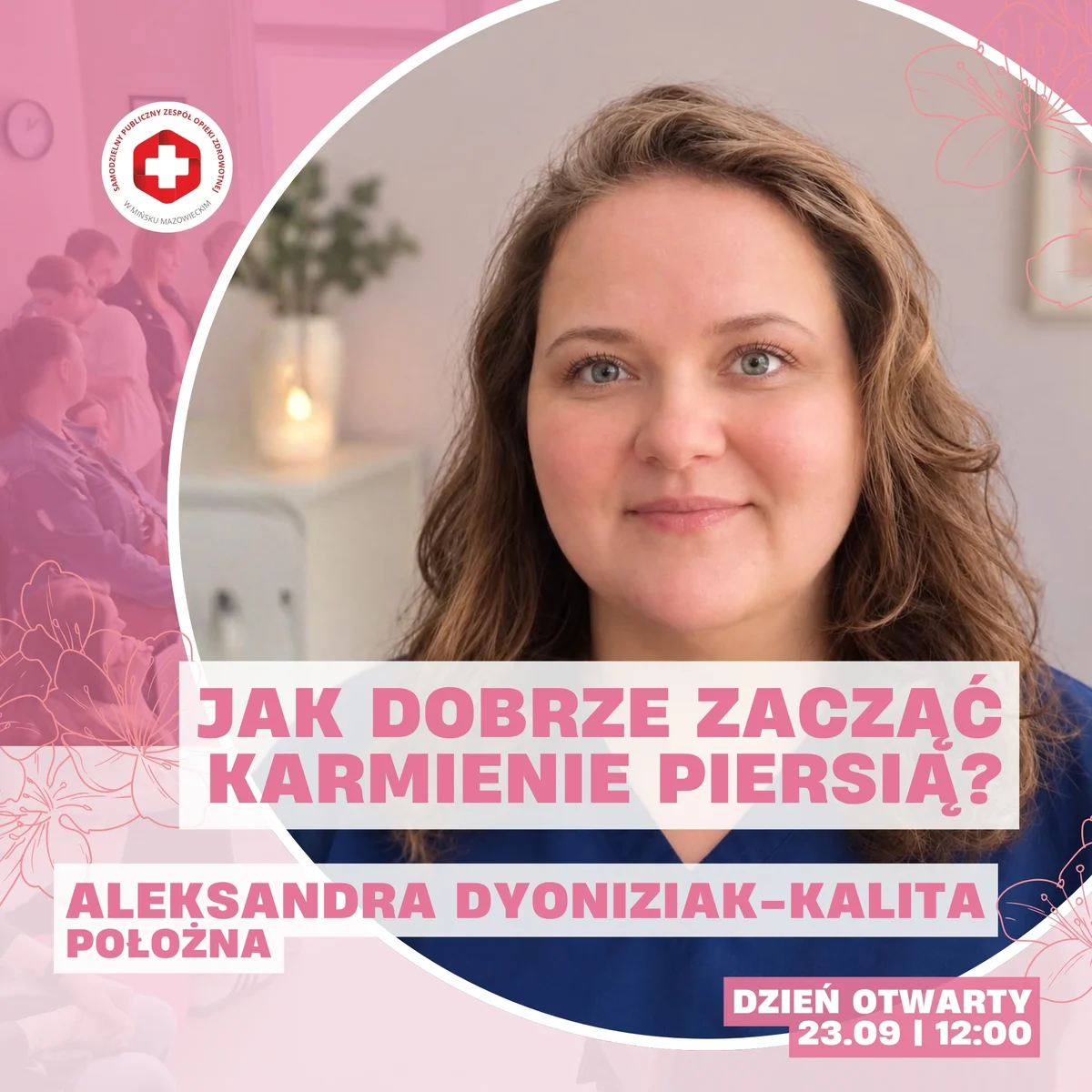 Grafika promocyjna wydarzenia Jak dobrze zacząć karmienie piersią?