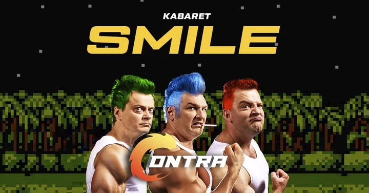 Grafika promocyjna wydarzenia Kabaret Smile CONTRA w Mińsku Mazowieckim — 10 stycznia 2026