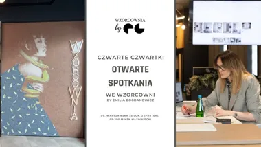 Grafika promocyjna wydarzenia Czwarte Czwartki we Wzorcowni: ogród jako przedłużenie domu