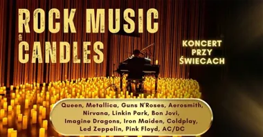 Grafika promocyjna wydarzenia Piano Best Covers: Rock Music & Candles — Mińsk Mazowiecki