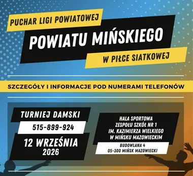 Turniej Damski Puchar Ligi Powiatowej Powiatu Mińskiego – siatkówka seniorek