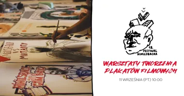Grafika promocyjna wydarzenia Warsztaty tworzenia plakatów filmowych | 18. Festiwal Himilsbacha w Mińsku