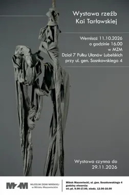 Grafika promocyjna wydarzenia Wystawa rzeźb Kai Tarłowskiej