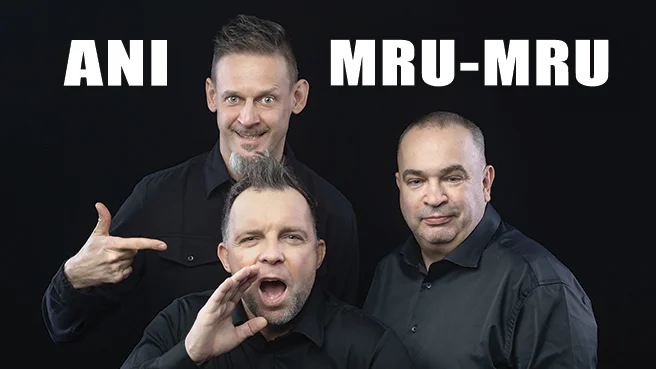 Grafika promocyjna wydarzenia Występ kabaretu ANI MRU-MRU w Mińsku Mazowieckim