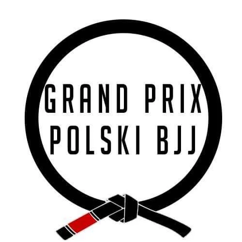 Grafika promocyjna wydarzenia XIII Grand Prix Polski w Brazylijskim Jiu Jitsu — Mińsk Mazowiecki, 7 marca 2026