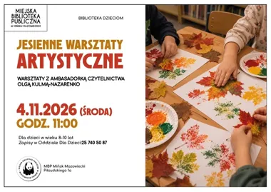 Kasztany, liście i wyobraźnia. Jesienne warsztaty dla dzieci w Mińsku