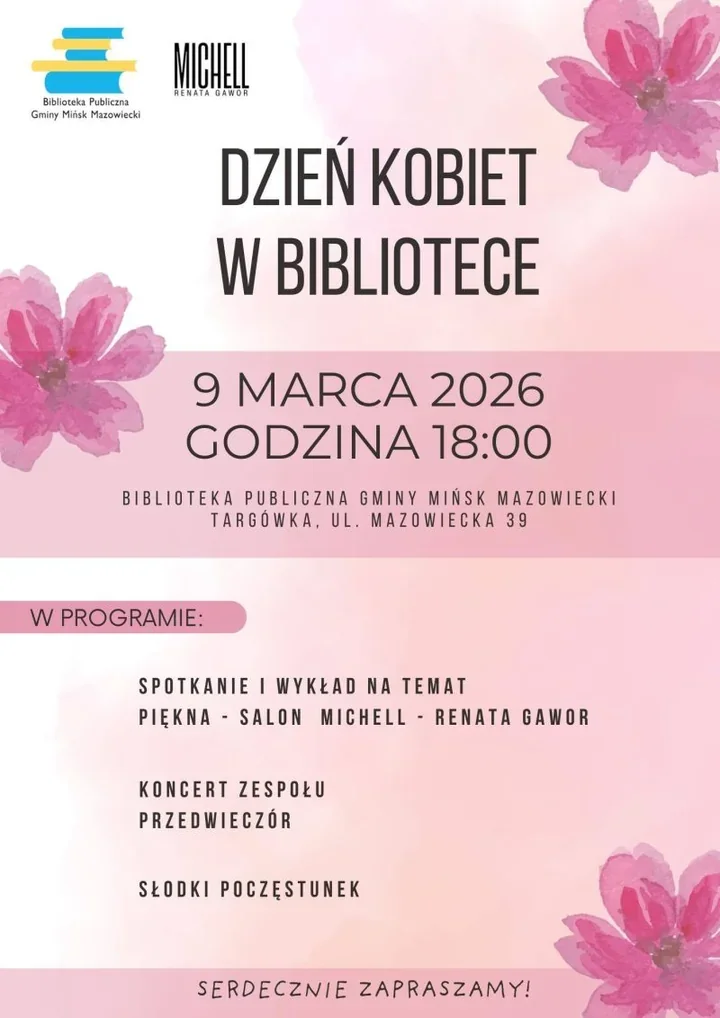 Wieczór z okazji Dnia Kobiet – wykład, koncert i Gala Czytelnika w Targówce