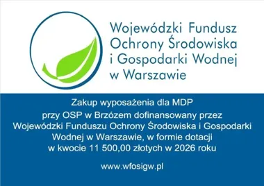 11,5 tys. zł na tor przeszkód dla młodych strażaków z gminy Mińsk Mazowiecki