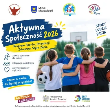Bezpłatne zajęcia sportowe dla dzieci w Mińsku Mazowieckim