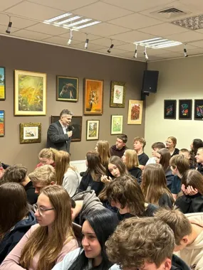 W Mińsku Mazowieckim młodzi usłyszeli, że przyszłość zaczyna się od współpracy