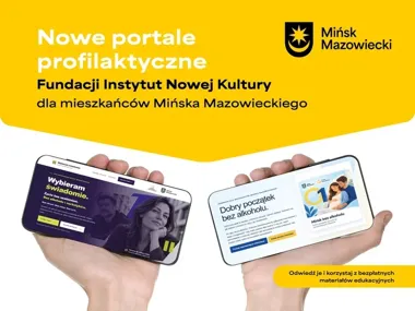 Dwa nowe portale w Mińsku Mazowieckim o uzależnieniach i FASD