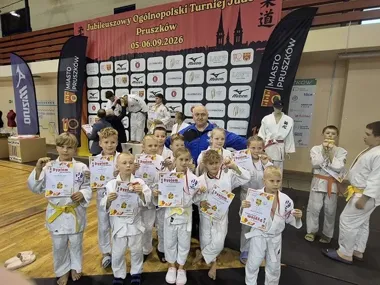 UKS Judo KONTRA z Mińska Mazowieckiego piąty w ogólnopolskim turnieju