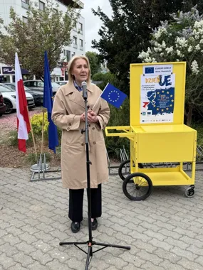 Mińsk Mazowiecki świętował Dzień Europy w rytmie śpiewu i tańca
