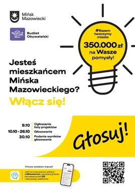 Mińszczanie wybiorą projekty za setki tysięcy złotych