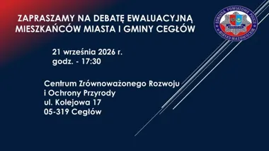 Mieszkańcy Cegłowa porozmawiają z policją o bezpieczeństwie