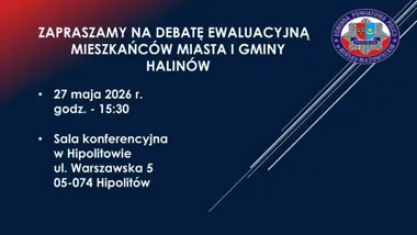 Debata o bezpieczeństwie w Halinowie. Policja wraca do spraw mieszkańców