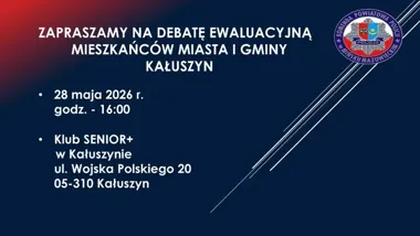 Kałuszyn wraca do rozmowy o bezpieczeństwie po ubiegłorocznych postulatach mieszkańców