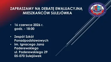 Komendant zaprasza mieszkańców Sulejówka. Sprawdzą, czy obietnice zostały spełnione