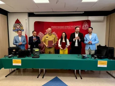Nowy dron dla strażaków w Mińsku Mazowieckim. Sprzęt ma wzmocnić działania ratunkowe