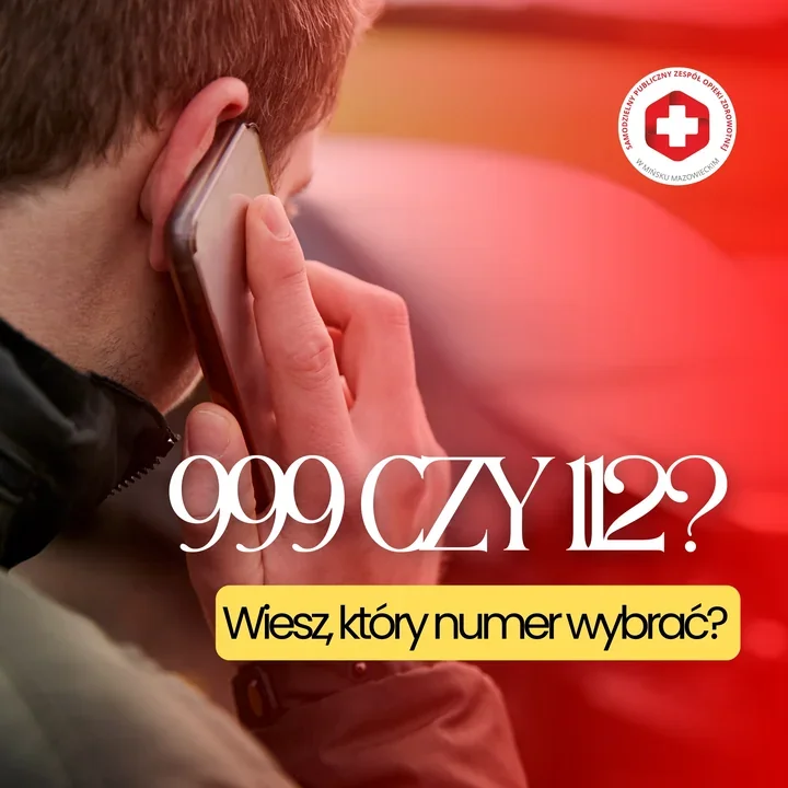 999 czy 112? W Mińsku Mazowieckim ten wybór może mieć znaczenie