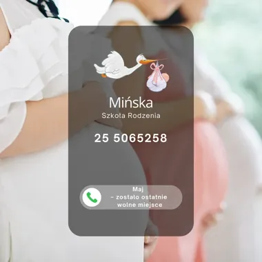 W mińskiej szkole rodzenia zostało już tylko jedno miejsce