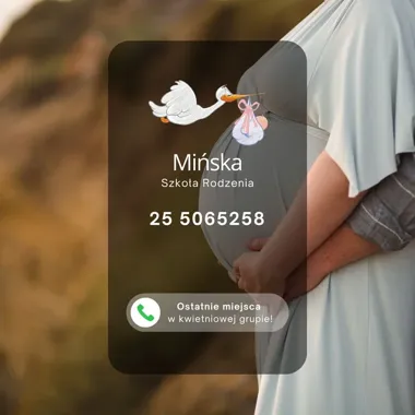 W Mińskiej Szkole Rodzenia zostały już tylko dwa wolne miejsca na kwiecień